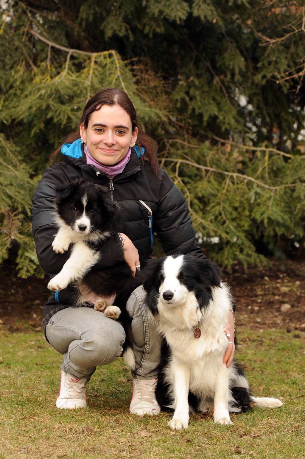 24.03.2013 Kiowa und klein Shiva mit Tanja